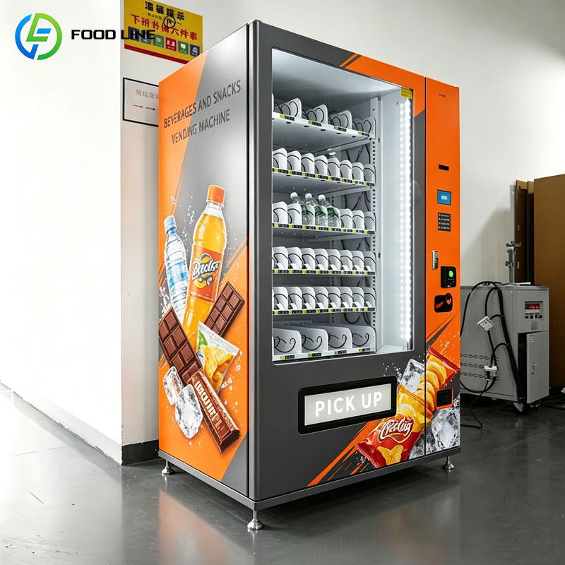 Popcorn Vending Machine - Automat do przekąsek, automat na słodycze,