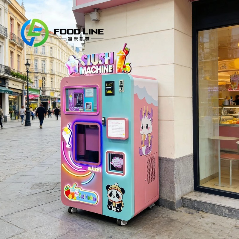 Slushie Machine Vending - Instrukcja obsługi automatów do szybkiego rozmrażania