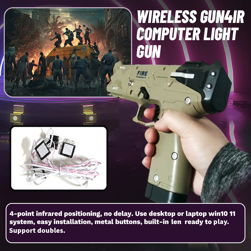 Gun Shooting Arcade - Bezprzewodowy pistolet świetlny 4IR Fire Phoenix