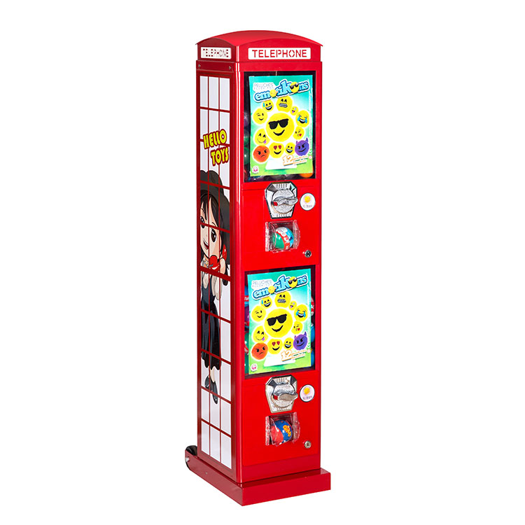 Popcorn Vending Machine - Metalowy automat na zabawki w kształcie