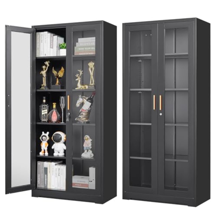 71 Metalowa szklana witryna ek – Glass Cabinet Display recenzja i cena