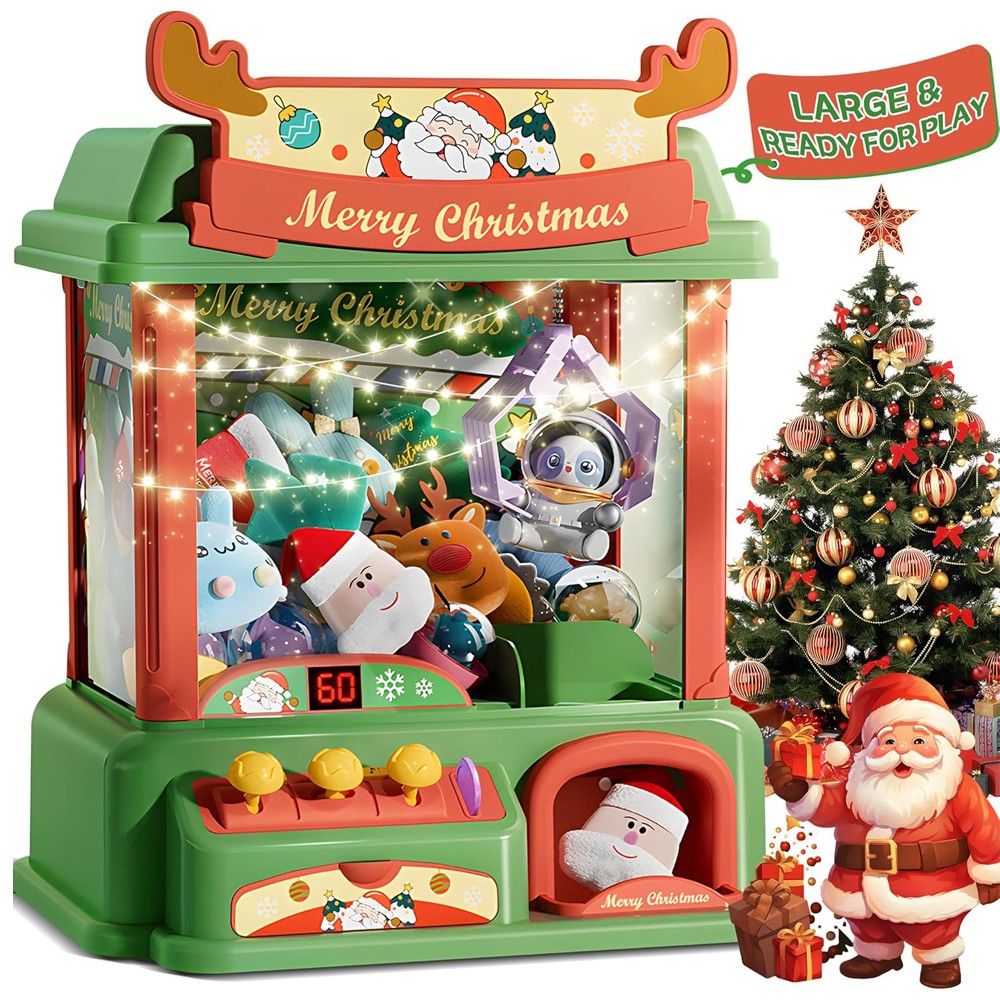 Świąteczny automat z pazurami  – Arcade Toy Vending Machine recenzja i cena