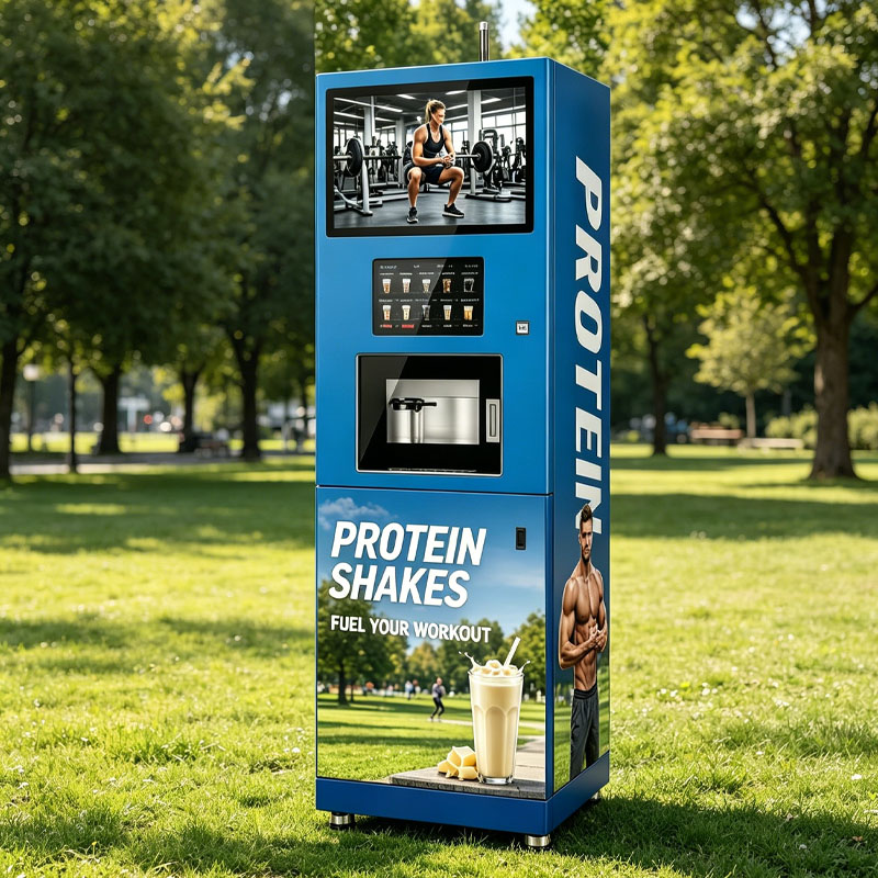 Automat do smoothie proteinowy – Popcorn Vending Machine recenzja i cena