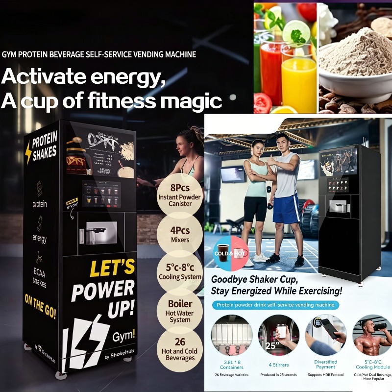 Automat do smoothie proteinowy – Popcorn Vending Machine recenzja i cena