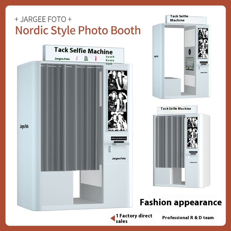 Przenośna fotobudka w stylu no – Photo Booth Machine recenzja i cena