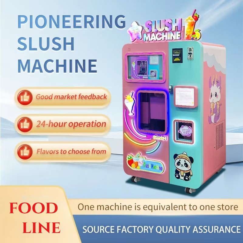 Instrukcja obsługi automatów d – Slushie Machine Vending recenzja i cena