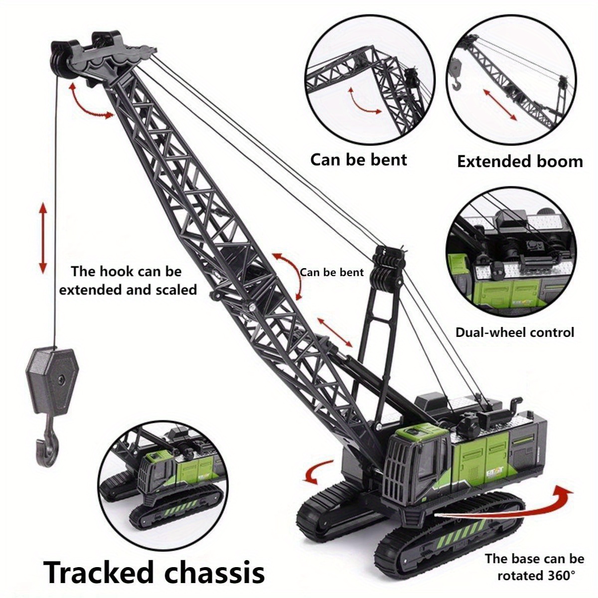 1/50 Model pojazdu inżynieryjn – Claw Crane Machine recenzja i cena