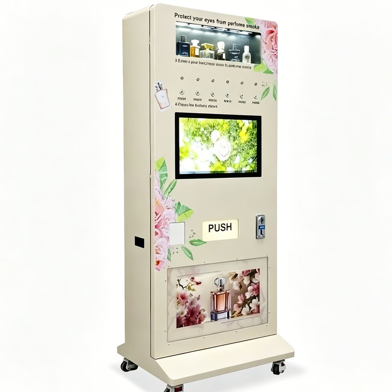 Automat do sprzedaży perfum w  – Popcorn Vending Machine recenzja i cena