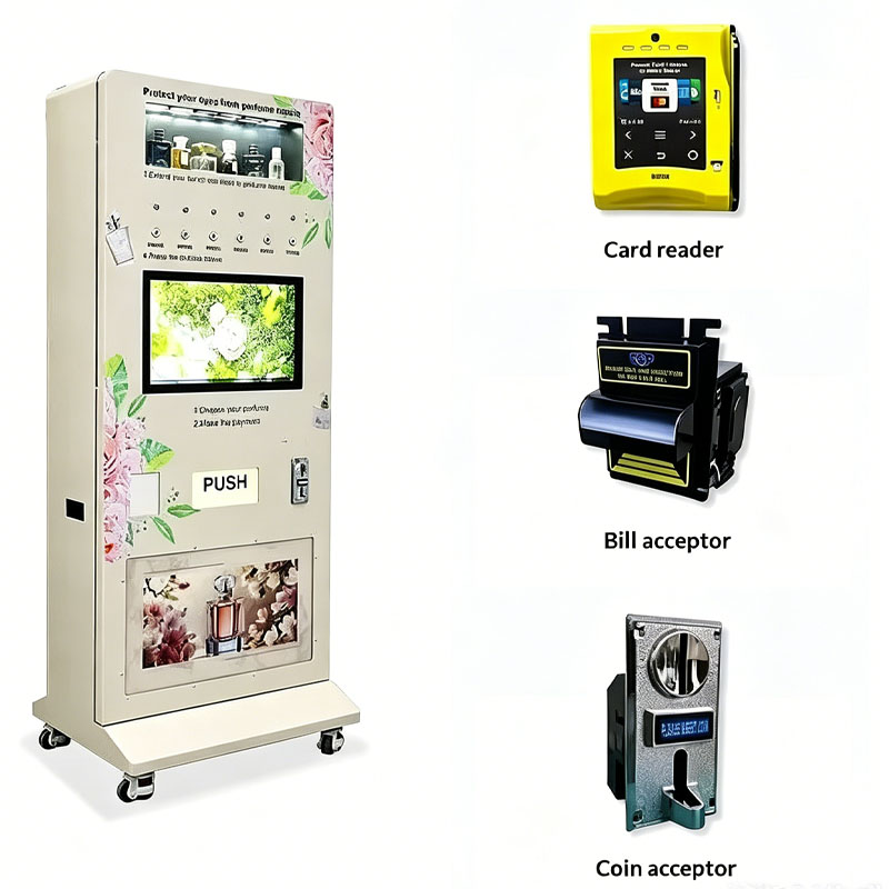 Automat do sprzedaży perfum w  – Popcorn Vending Machine recenzja i cena