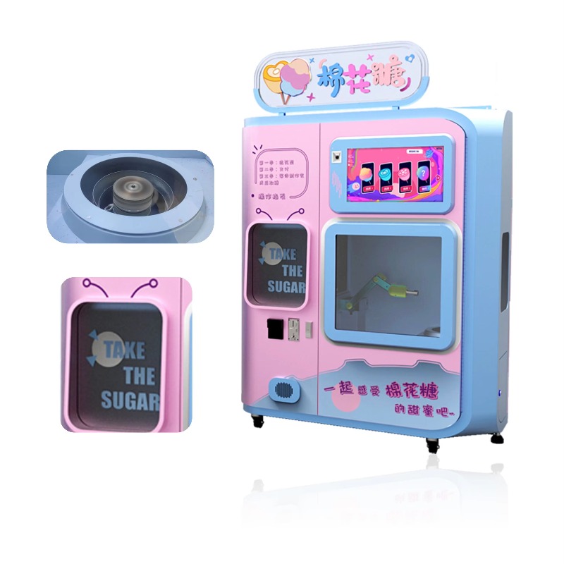Maszyna do produkcji waty cukr – Candy Vending Machine recenzja i cena