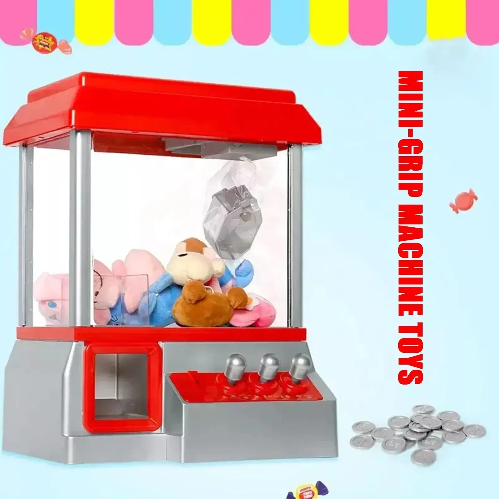 Mini gra na monety dla dzieci  – Claw Crane Machine recenzja i cena
