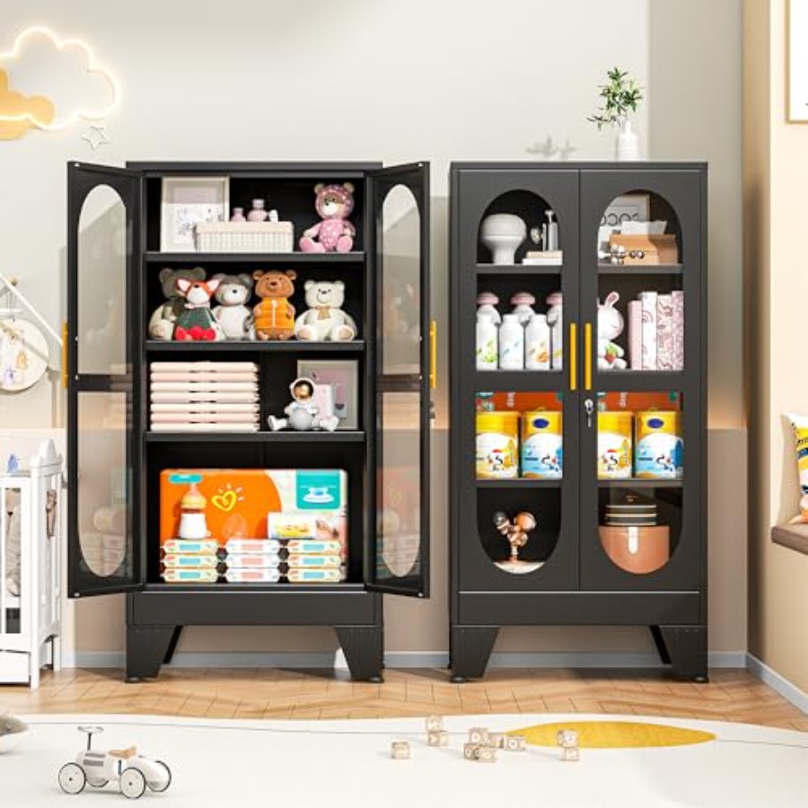 47-calowa szafka ekspozycyjna  – Glass Cabinet Display recenzja i cena