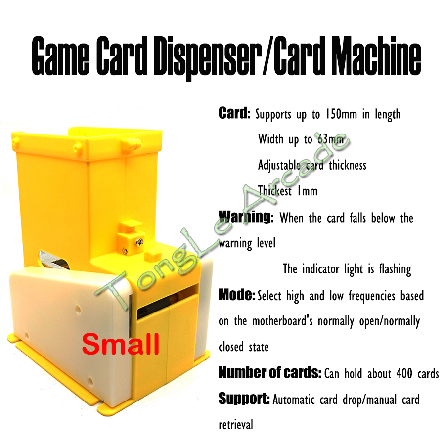 Automat do kart zasilany monet – Arcade Card Vending Machine recenzja i cena