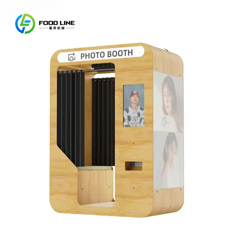 Dostosowane, przenośne, drewni – Photo Booth Machine recenzja i cena