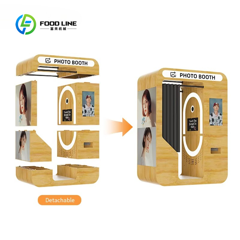 Dostosowane, przenośne, drewni – Photo Booth Machine recenzja i cena